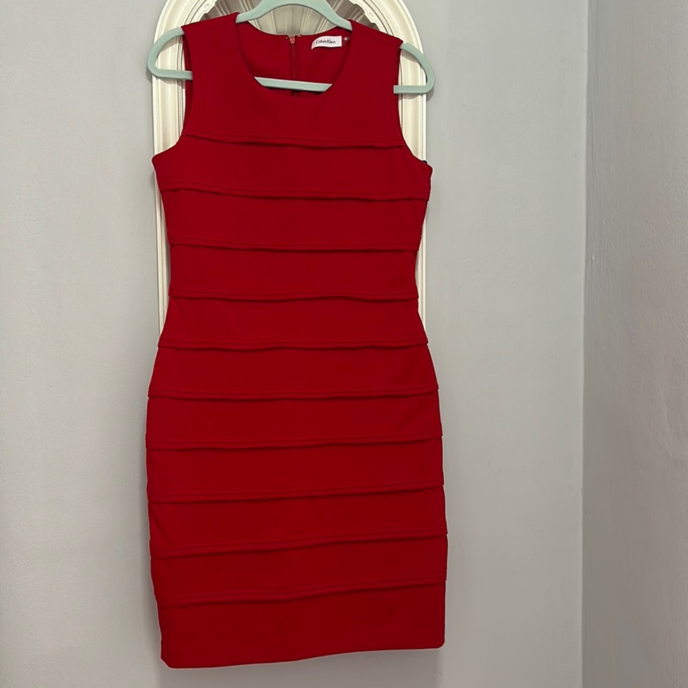 Calvin Klein Red Dress